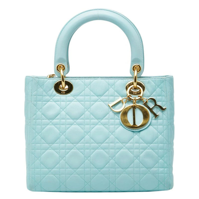 Canage Lady Dior Medium Light Blue