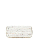 Sac Lady Dior Cannage Tweed Blanc occasion état parfait – coloris rare certifié Avaia