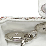 Sac Lady Dior Cannage Tweed Blanc occasion état parfait – coloris rare certifié Avaia