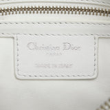 Sac Lady Dior Cannage Tweed Blanc occasion état parfait – coloris rare certifié Avaia