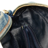 Coco Mark Matelassé Blue Denim
