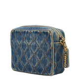 Coco Mark Matelassé Blue Denim