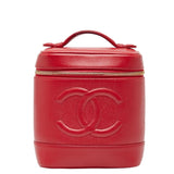 Sac Chanel Coco Mark Vanity Bag Rouge Caviar occasion état très bon certifié Avaia