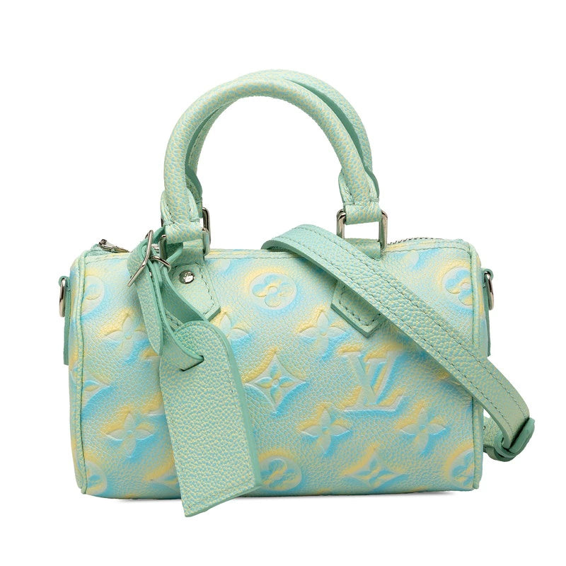 Sac Louis Vuitton Nano Speedy Summer Stardust occasion état parfait – édition estivale rare certifiée Avaia