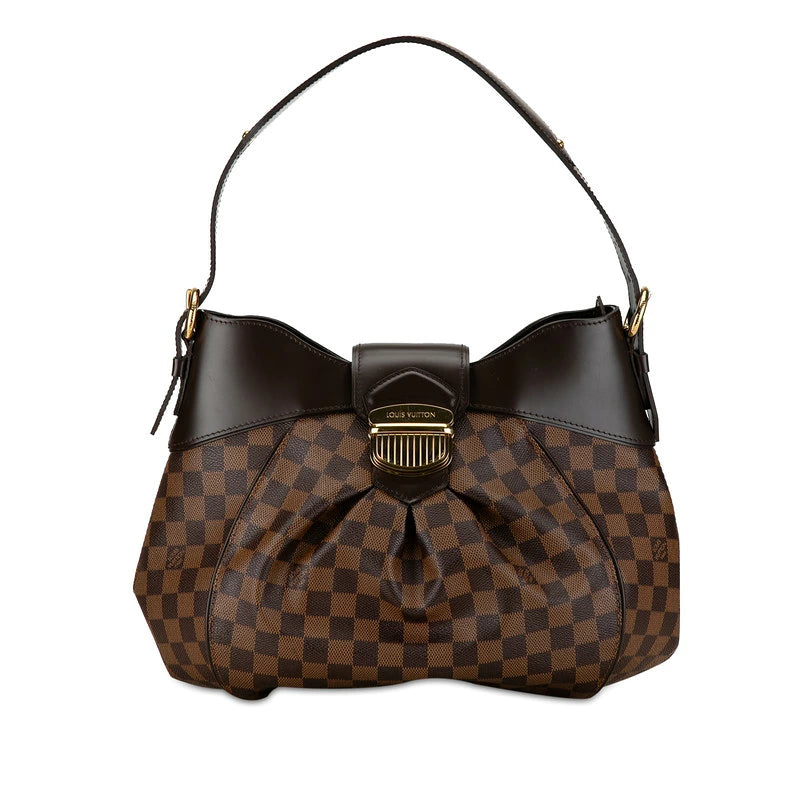Sac Louis Vuitton Damier Sistina MM occasion état très bon – toile Damier Ébène certifiée Avaia
