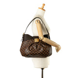 Sac Louis Vuitton Damier Sistina MM occasion état très bon – toile Damier Ébène certifiée Avaia