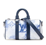 Sac Louis Vuitton Keepall Bandoulière 25 – Monogram Watercolor Bleu Avaia