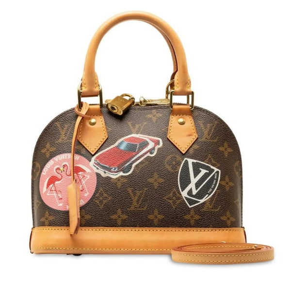 Sac Louis Vuitton Alma BB Custom Monogram Avaia