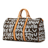 Monogram Graffiti Keepall 50 Boston Bag
