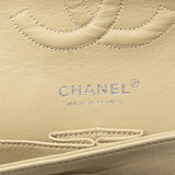 Sac Chanel Matelassé 25 Coco Mark W Flap Tweed Blanc Beige occasion état très bon – certifié authentique Avaia