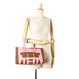 Sac Hermès Petit H Tote Rose occasion état parfait – pièce upcyclée rare certifiée Avaia