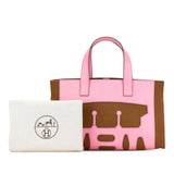 Sac Hermès Petit H Tote Rose occasion état parfait – pièce upcyclée rare certifiée Avaia