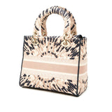 Sac Lady Dior Tie-Dye Broderie Medium occasion état parfait – édition artistique rare certifiée Avaia