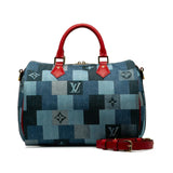Sac Louis Vuitton Speedy Bandoulière 30 Square Patchwork occasion état parfait – édition rare certifiée Avaia