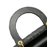 Sac Lady Dior Noir Cuir occasion état parfait – cannage cuir noir certifié authentique Avaia