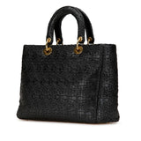 Sac Lady Dior Noir Cuir occasion état parfait – cannage cuir noir certifié authentique Avaia