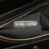 Sac Lady Dior Noir Cuir occasion état parfait – cannage cuir noir certifié authentique Avaia